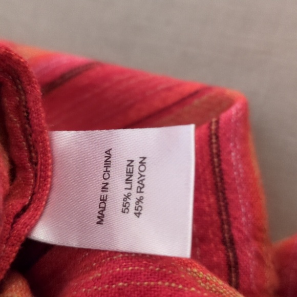 DREW Striped Romper Sleeveless Wide leg M - Picture 8 of 8